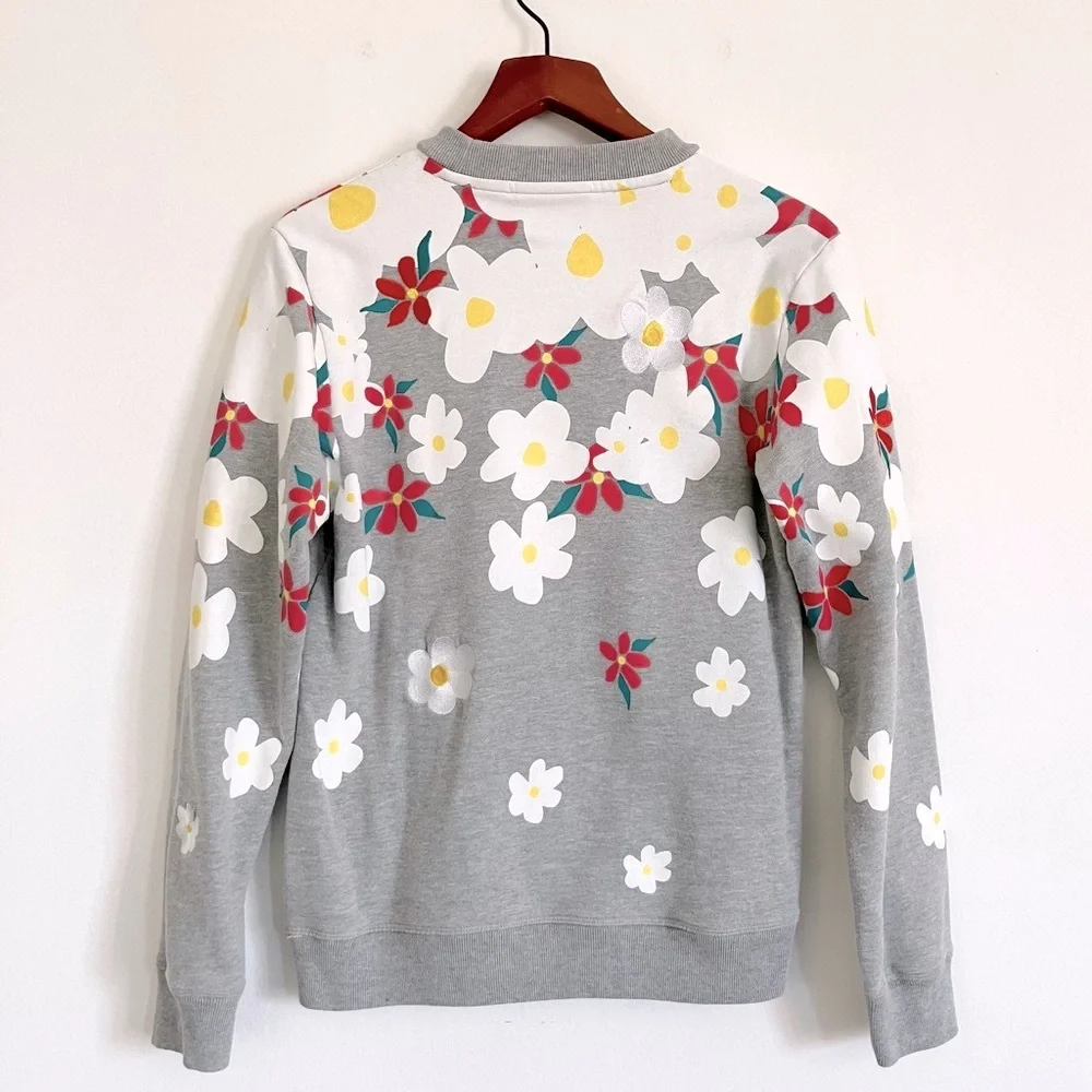 Adidas Originals x Pharrell Williams Kauwela Daisy Crewneck Sweatshirt - Picture 15 of 16